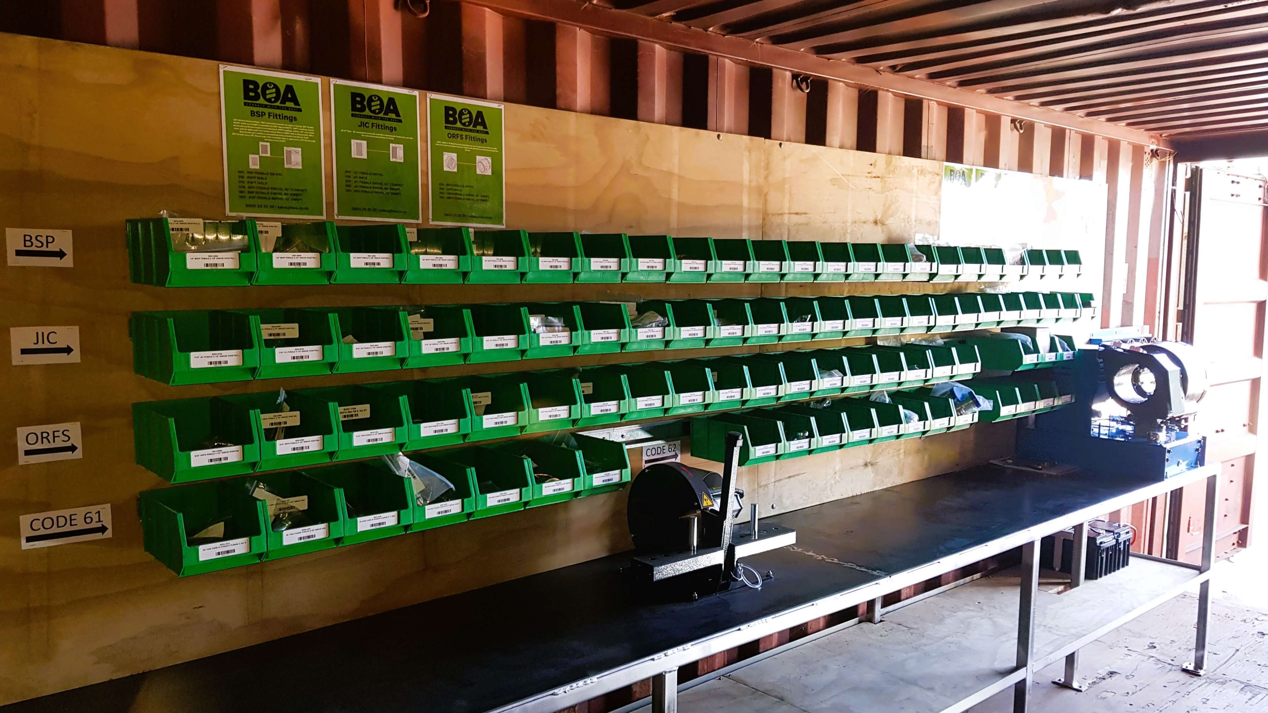 3 Options To Safely Repair and Replace Hydraulic Hoses Onsite Workshop Setup